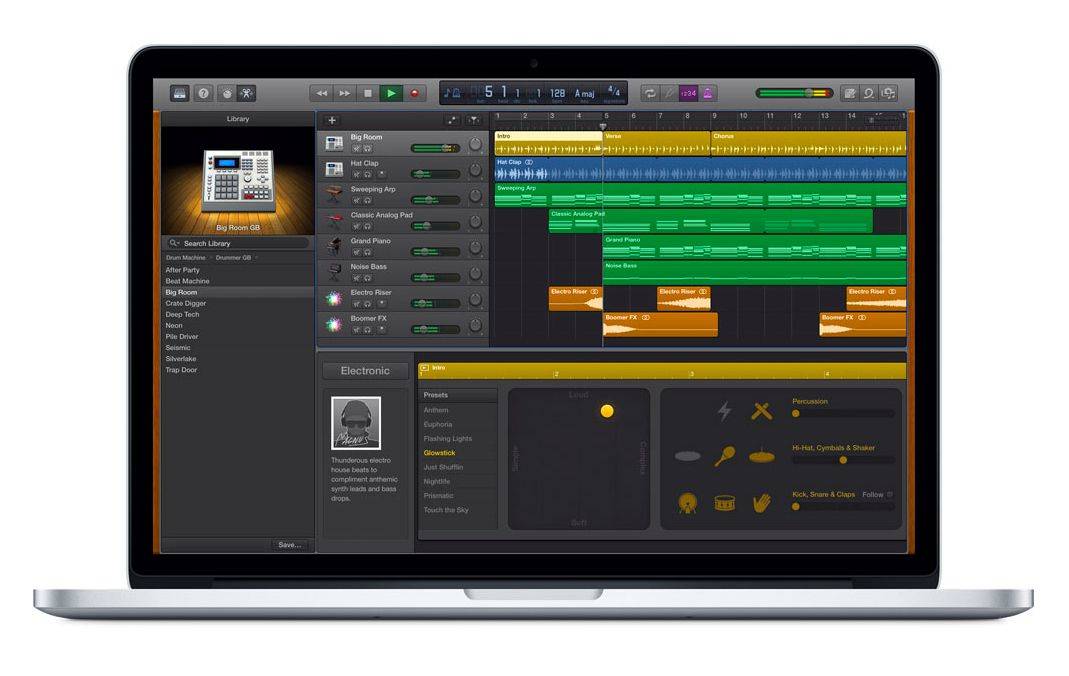 Software to make electronic music on mac pro